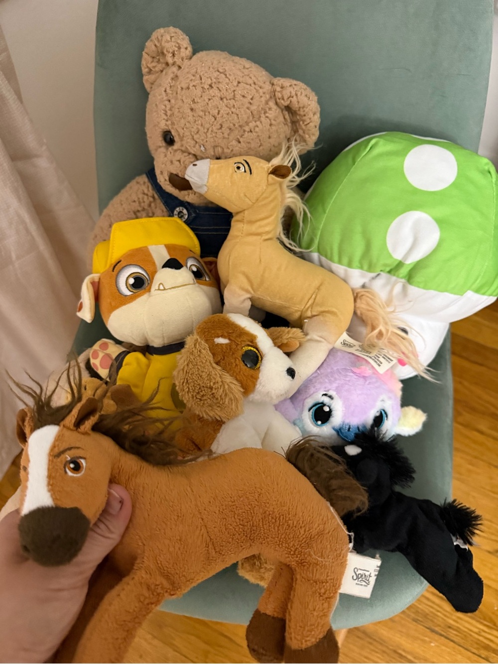 Assorted Plush Horse Toy - Brown Plush Horse